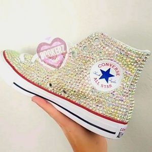 Bling Chuck Taylor Shoes AB Big Sizes
